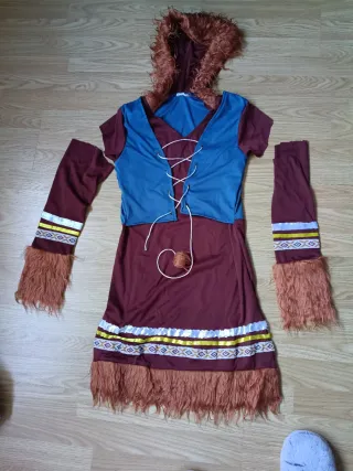 Disfraz esquimal. Talla XS