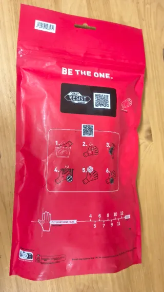 Guantes de portero para niño