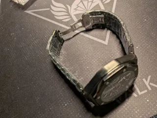 Reloj GEOCK Negro y Plateado