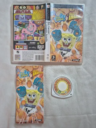 Bob Esponja El Vengador Amarillo PSP