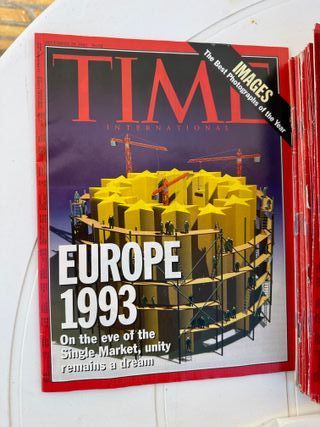 EJEMPLARES REVISTA TIME EN INGLÉS (60 fascículos)