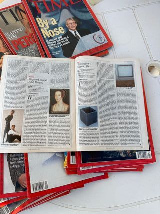 EJEMPLARES REVISTA TIME EN INGLÉS (60 fascículos)