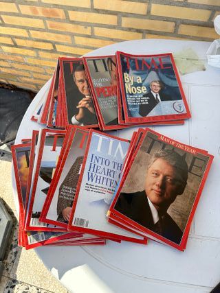 EJEMPLARES REVISTA TIME EN INGLÉS (60 fascículos)