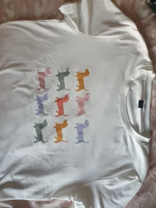 Camiseta Perro Salchicha Multicolor