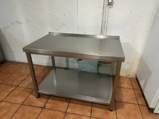 Mesa de trabajo acero inoxidable