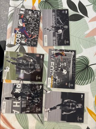 6 cromos Topps Simplicidad 2024 Raphinha Barça