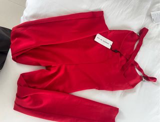 Mono de esquí Shoreditch Ski Club rojo Talla M