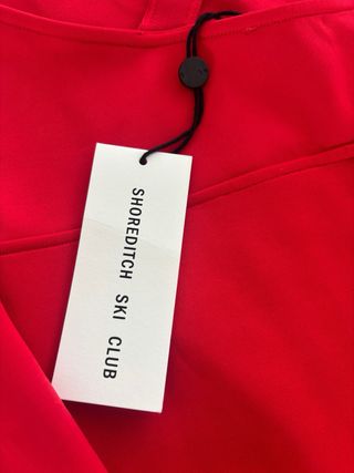 Mono de esquí Shoreditch Ski Club rojo Talla M