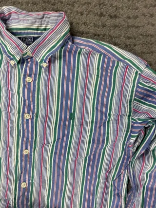 ¡¡OFERTA!! Talla L Camisa Ralph Lauren Rayas