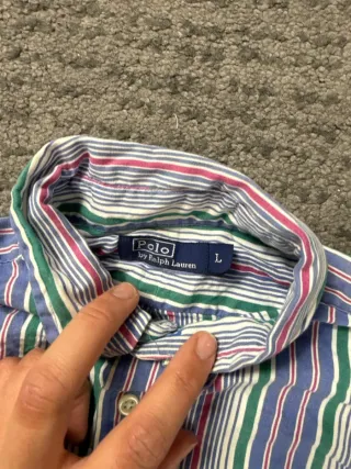 ¡¡OFERTA!! Talla L Camisa Ralph Lauren Rayas