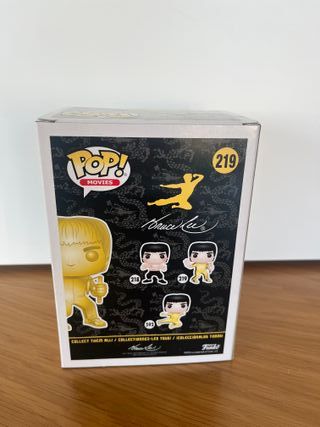 Funko Pop! Bruce Lee #219 Movies Dourado