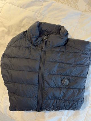 Plumífero sin capucha Scalpers gris oscuro XS