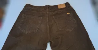 Pantaloni Timberland a coste uomo marroni 34