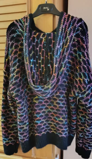 Sudadera abrigo multicolor