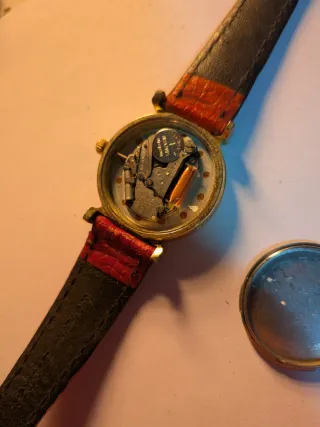 Orologio Capital Vintage Oro Rosso Non Funzionante
