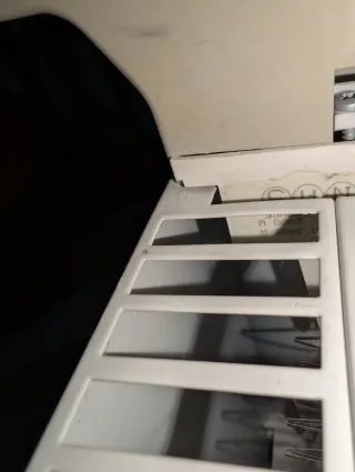 Convector Calefactor Blanco y Gris