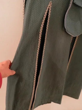 Traje medieval en buen estado