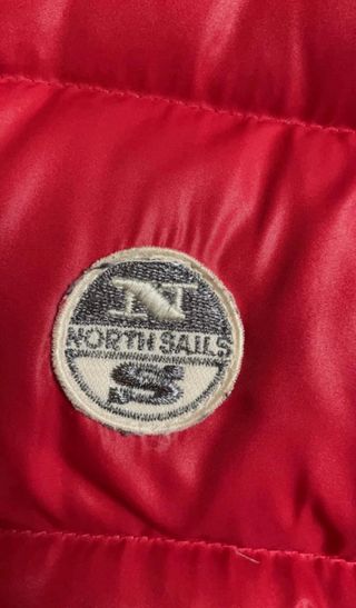 Gilet North Sails double face rosso/bianco