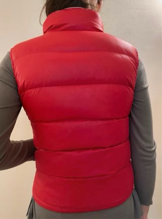 Gilet North Sails double face rosso/bianco
