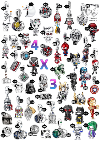 Dumbo Disney, Charm de plata de ley s925