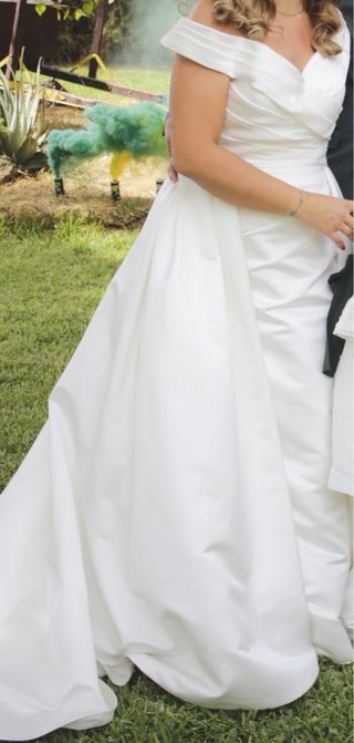 Vestido de novia talla 44 aprox