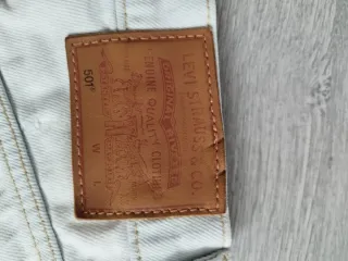 Pantalón corto Levis blanco