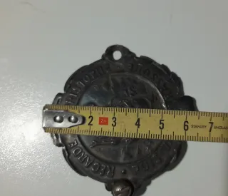 Medaglione per auto San Cristoforo Raro