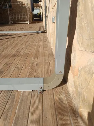 Struttura Pergola in Alluminio Grigio