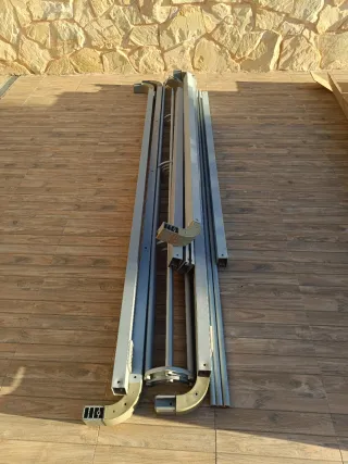 Estructura Pérgola Aluminio Gris  !!NO DISPONIBLE!