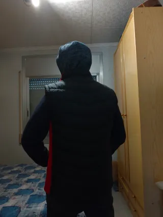 Chaleco Nebulus Negro y Rojo