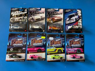 Hot Wheels Fast & Furious y Neon Speeders