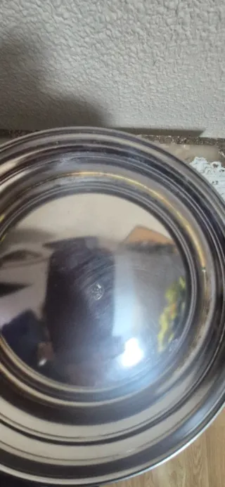 Cubitera de alpaca y pinza para hielo