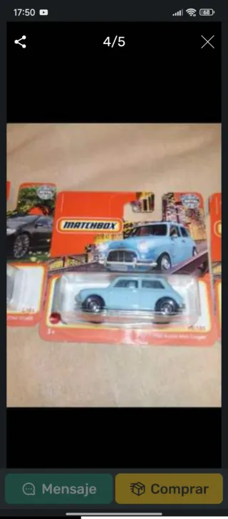 Coches Miniatura Matchbox (6€ unidad)