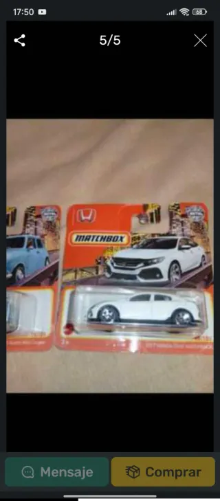 Coches Miniatura Matchbox (6€ unidad)