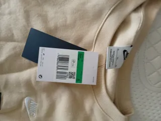 Sudadera Nike Club Beige Oversize XL