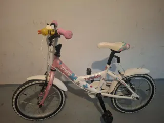 Bicicleta infantil 16 rosa