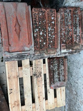 Tejas ceramica plana 0,2€ unidad en valladolid