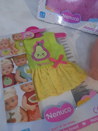 Muñeca Nenuca  de siempre con accesorios,