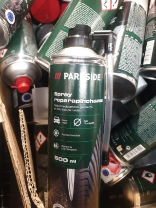 Spray reparapinchazos Parkside 500 ml