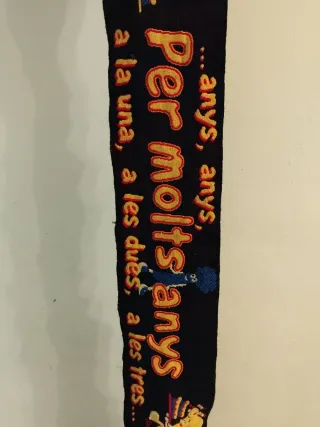 Bufanda Club Super 3 Años 90