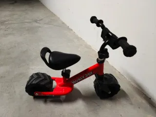 Bici senza pedali rossa Honey Joy