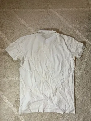 Polo Tommy Hilfiger Blanco Talla M