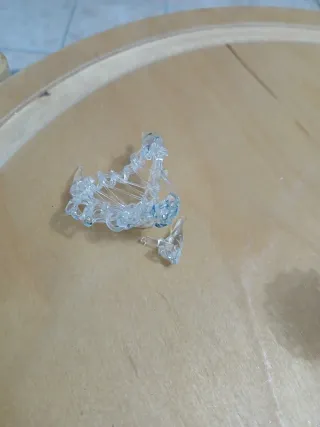 Lotto 8 Oggetti Vintage Vetro Cristallo