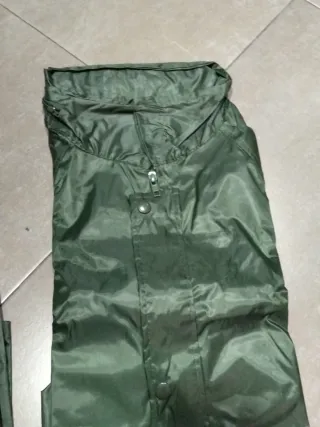 Chubasquero GAHIBRE Talla L Verde Chaqueta + Panta
