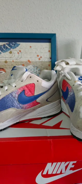 Nike Air Skyline II Beige/Azul