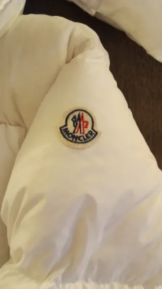 Anorak Plumífero Moncler Blanco