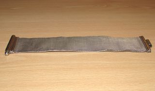 Pulsera italiana brazalete malla milanesa años 90