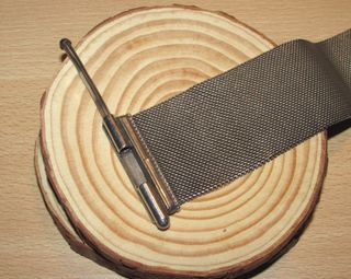 Pulsera italiana brazalete malla milanesa años 90