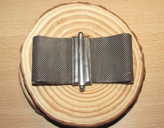 Pulsera italiana brazalete malla milanesa años 90