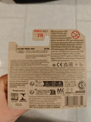 Hot Wheels '87 Audi Quattro